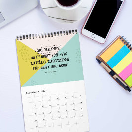 Calendário Cotações Inspiradoras