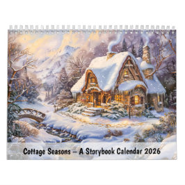 Calendário Cottage Seasons – A Storybook Calendar 2026