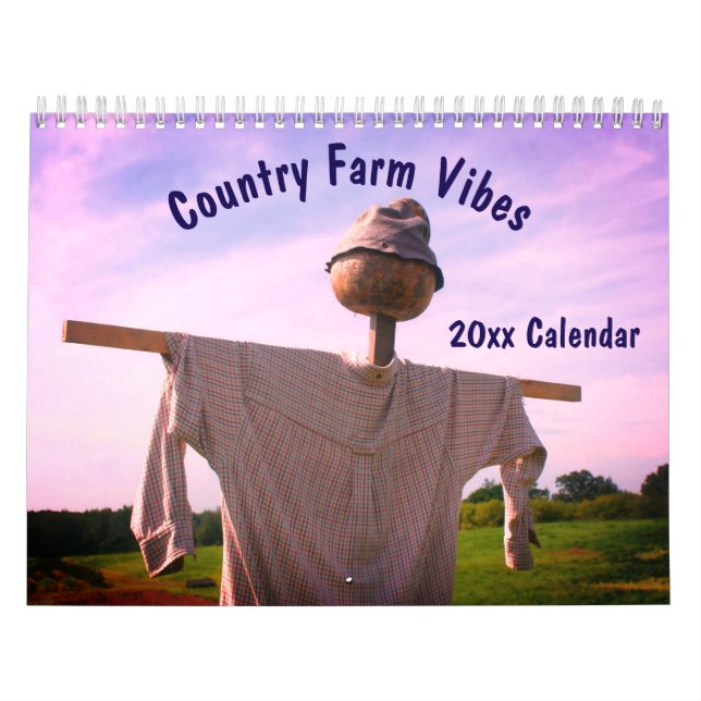Calendário Country Farm Vibes (Capa)