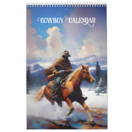 Calendário Cowboys on Horses