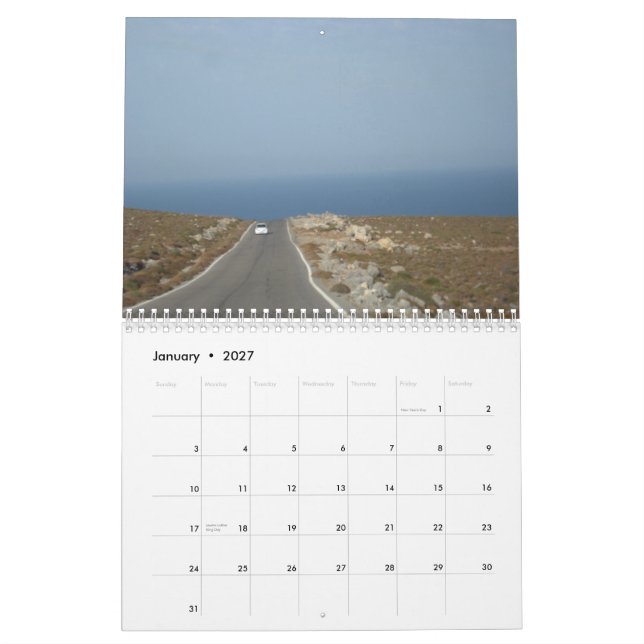 Calendário Crete (Jan 2027)