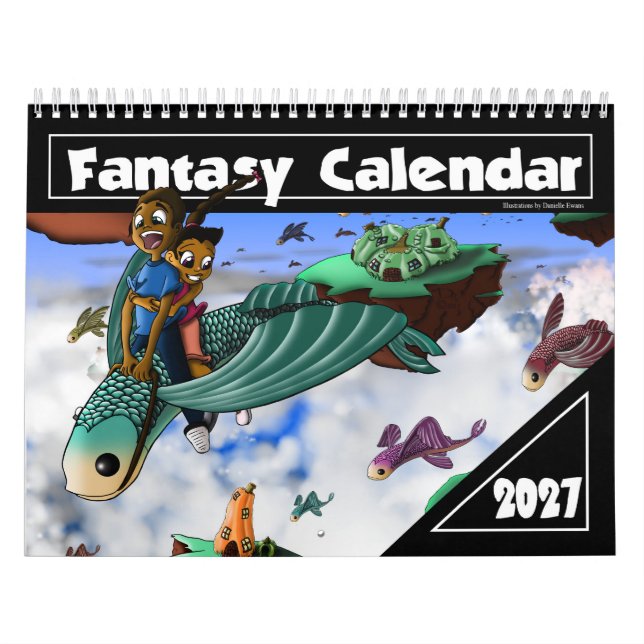 Calendário Crianças Afro-Americanas 2027 (Capa)