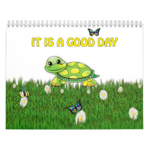 Calendário Crianças Bonitas De Animais Desenho De Zoológico E