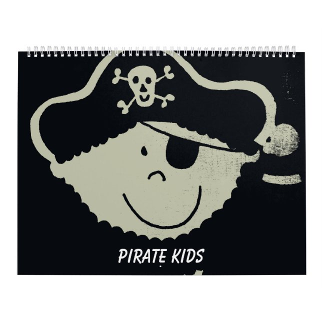 Calendário Crianças Piratas (Capa)