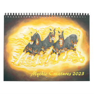 Calendário Criaturas Míticas 2023