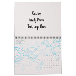 Calendário Crie a sua deco personalizada personalizada do Sak