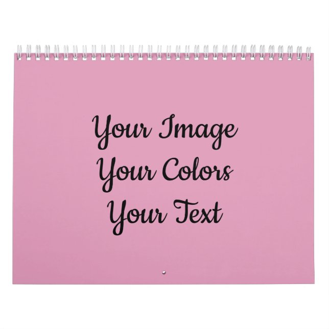 Calendário Crie o seu próprio (Capa)