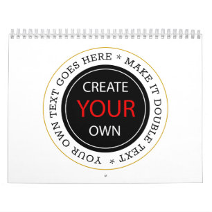 Calendário Crie seu próprio 2023 Personalizado, com marca / F