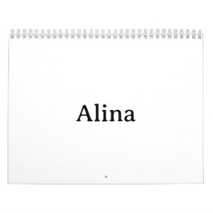 Calendário Crie seu próprio 8.5" x 11" 2 páginas branco médio