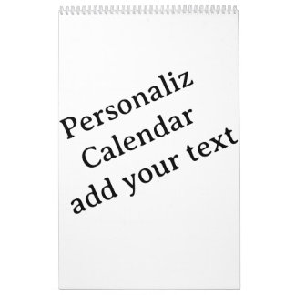 Calendário Crie seu próprio Meio personalizado