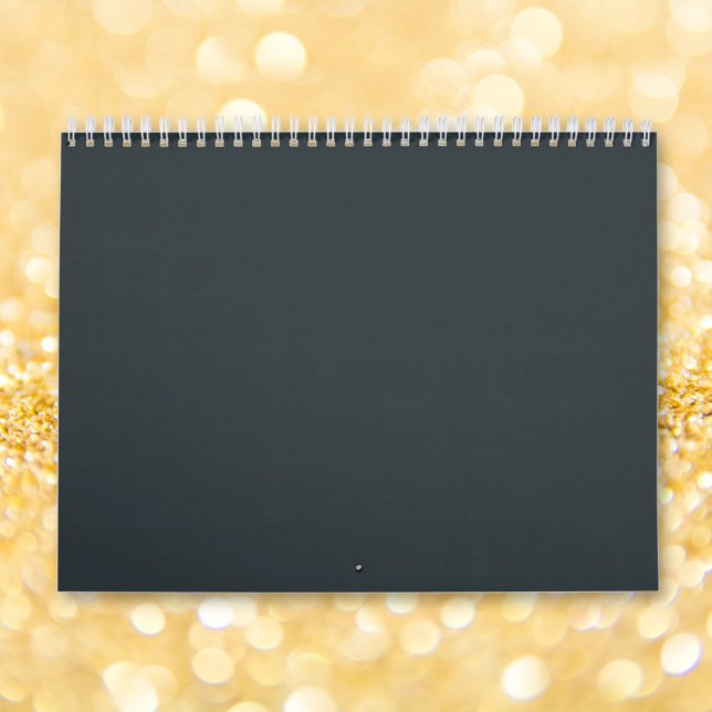 Calendário CRIE seu próprio presente de aniversário de casame (DIY Create Your Own Photo Wedding Anniversary Gift Calendar)