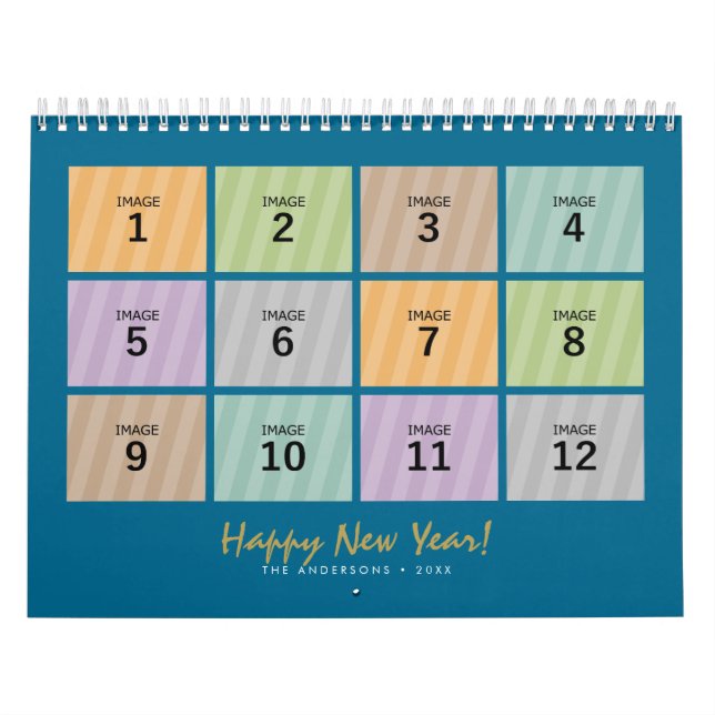 Calendário Crie Sua Própria Família Personalizada 2023 Foto (Capa)