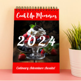 Calendário crie sua própria foto de recebimento pessoal 2024