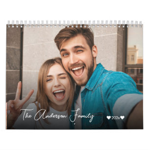 Calendário Crie Sua Própria Foto Personalizada Da Família