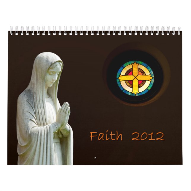 Calendário cristão 2012 da fé (Capa)