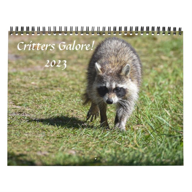 Calendário Critters Galore! (Capa)