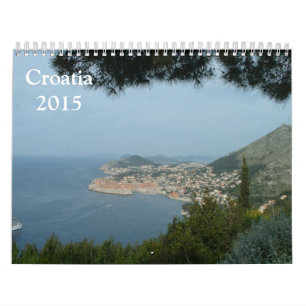 Calendário Croatia 2015