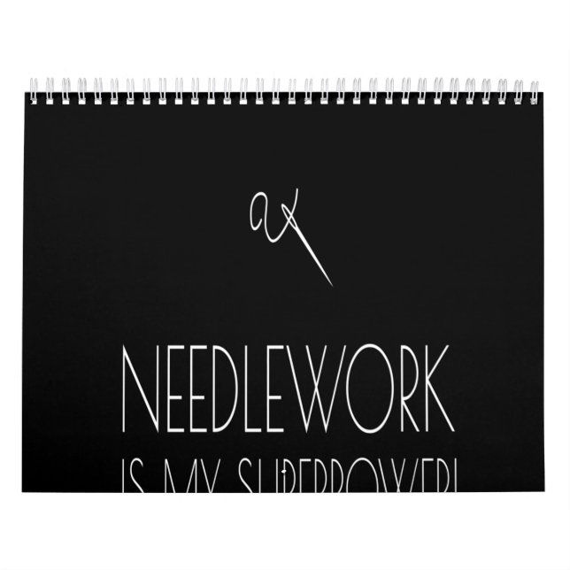 Calendário Crochet Lover| Crochet Need É Meu Superpoder (Capa)
