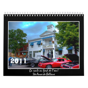 Calendário Cruzando o passeio à beira mar, 2011