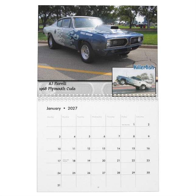 Calendário css #1 (Jan 2027)