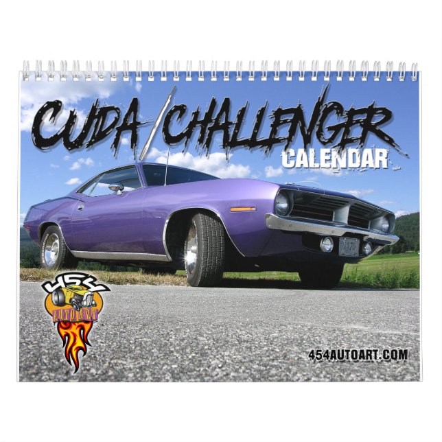 Calendário Cuda/calendário do desafiador (Capa)