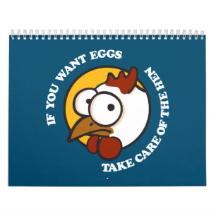 Calendário Cuidar da galinha 1