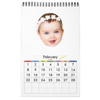 Calendário Custom Photo Wall Calendar 2026 All Months Print