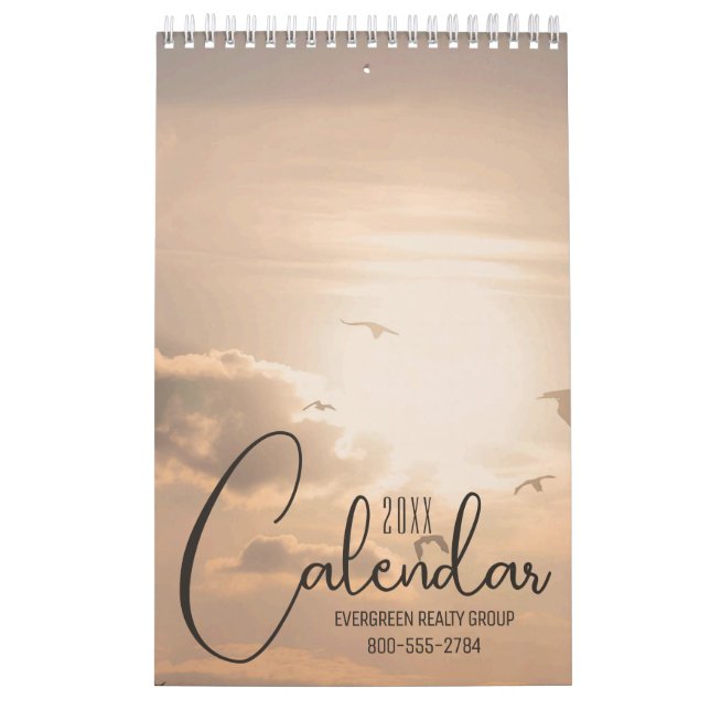 Calendário Custom Seasonal Nature and Wildlife 2026 (Capa)