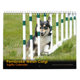 Calendário da agilidade do Corgi de Galês do