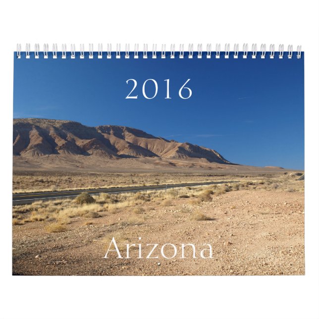 Calendário da arizona 2016 (Capa)
