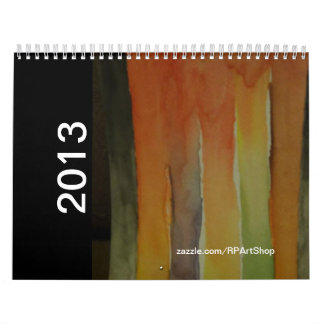 Calendário da arte 2013 da aguarela