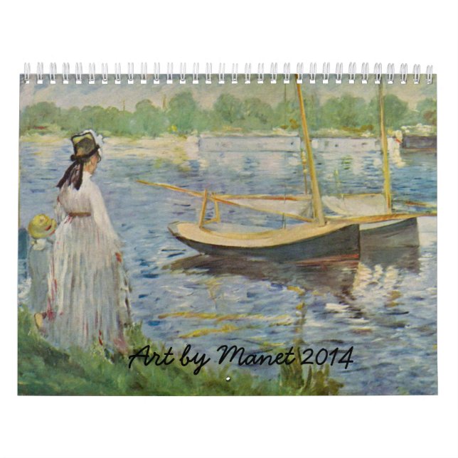 Calendário da arte 2014 de Manet (Capa)