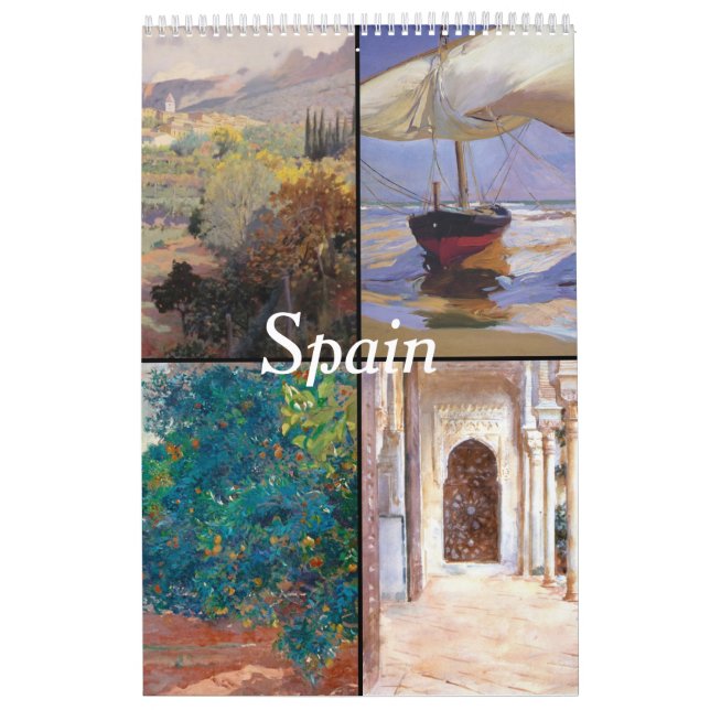Calendário da arte da espanha (Capa)