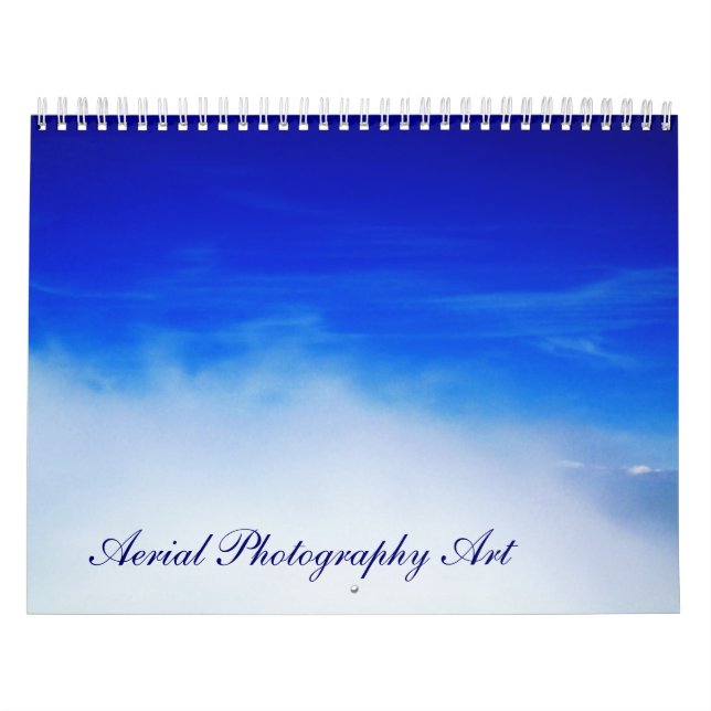 Calendário da arte da fotografia aérea (Capa)