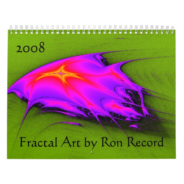 Calendário da arte do Fractal (Capa)