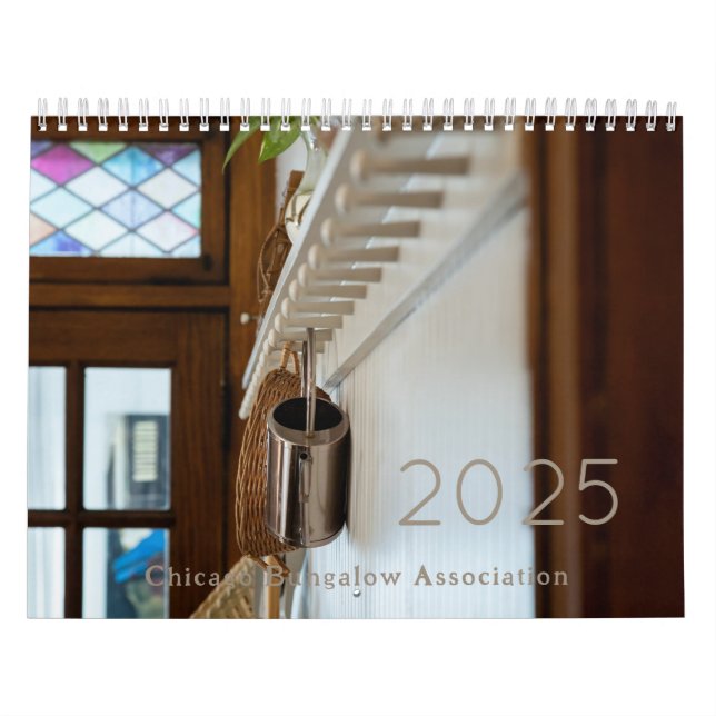 Calendário da Associação Chicago Bungalow 2025 (Capa)