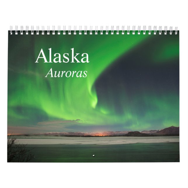 Calendário da Aurora de Alaska (Capa)