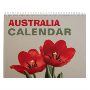 Calendário da Austrália com feriados australianos