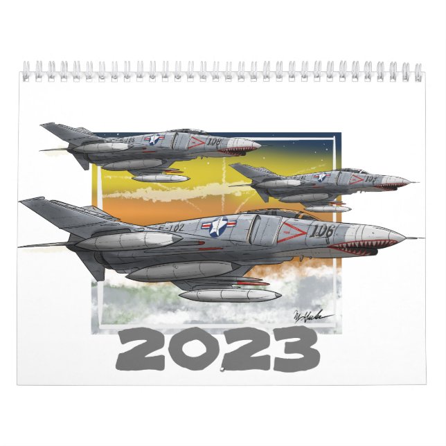 Calendário da Aviação Militar 2023 (Capa)