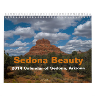 Calendário da beleza 2014 de Sedona