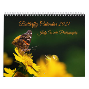Calendário da Borboleta por Jody Wiele Photograph