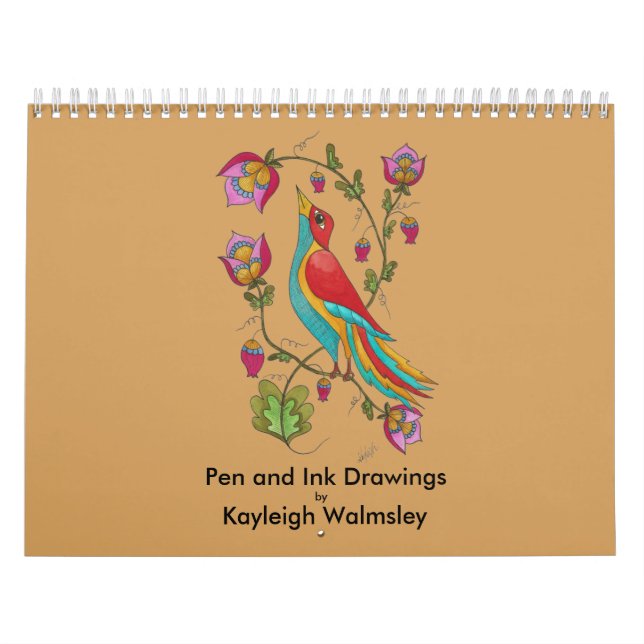 Calendário da caneta e da tinta (Capa)