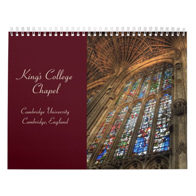 Calendário da Capela do King's College 2010 (Capa)