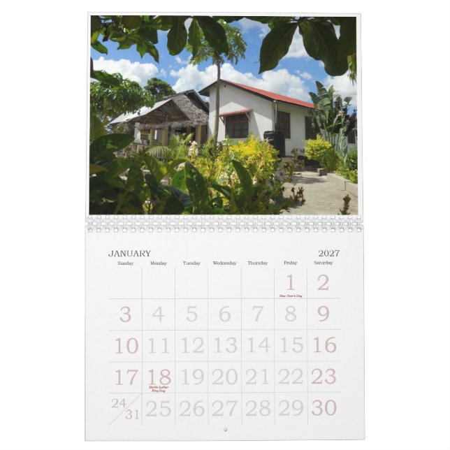 Calendário da cena de África (Jan 2027)