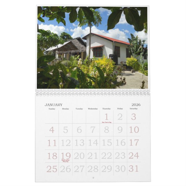 Calendário da cena de África (Jan 2026)