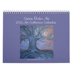 Calendário da coleção de arte 2013 de Susan Rod