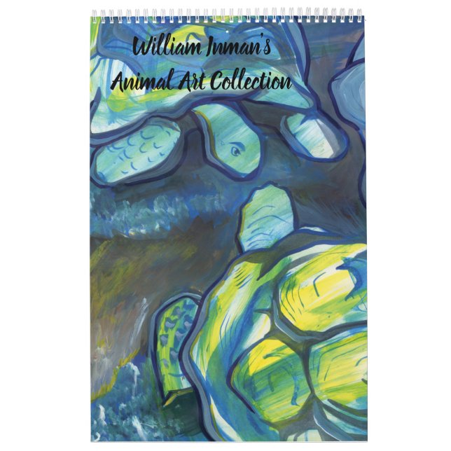 Calendário da Coleção de Artes Animais de William  (Capa)
