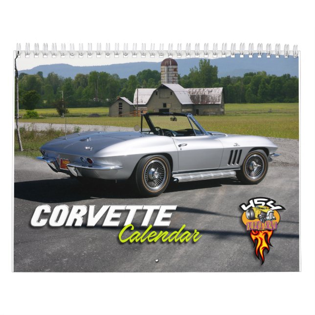 Calendário da coleção de Corveta (Capa)