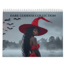 Calendário da Coleção de Halloween da Deusa das Tr