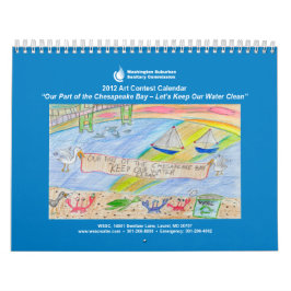 Calendário da competição da arte de 2012 WSSC